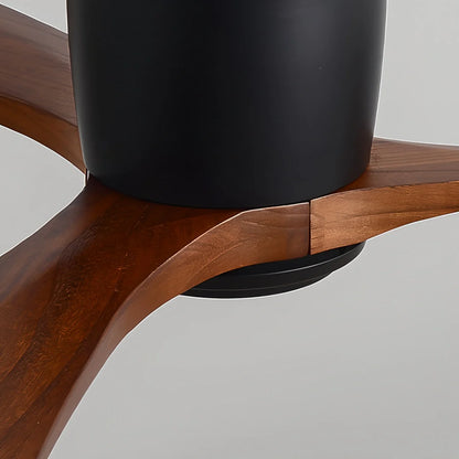 Eloer Large Low Profile Ceiling Fan with Light