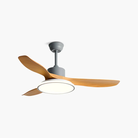 Eloer Modern 3 Blade Ceiling Fan with Light