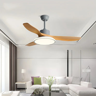 Eloer Modern 3 Blade Ceiling Fan with Light