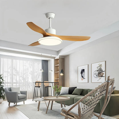 Eloer Modern 3 Blade Ceiling Fan with Light
