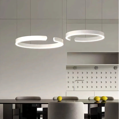 Eloer Modern Ring LED Chandelier for Living Room