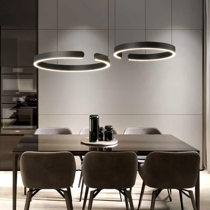 Eloer Modern Ring LED Chandelier for Living Room