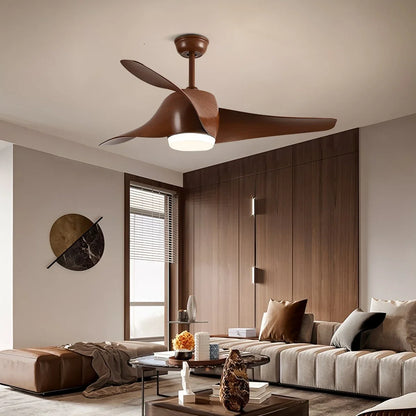 Eloer Propeller Ceiling Fan Lamp for Dining Room
