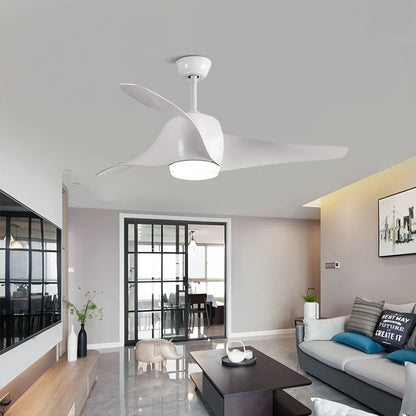 Eloer Propeller Ceiling Fan Lamp for Dining Room