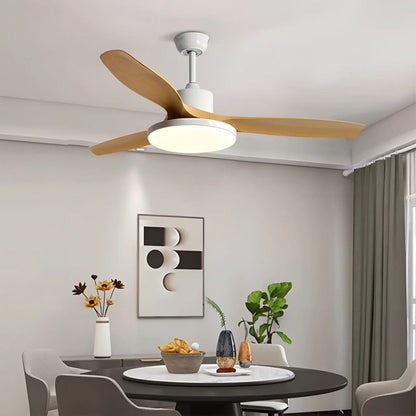 Eloer Scandi Reversible Ceiling Fan with Light