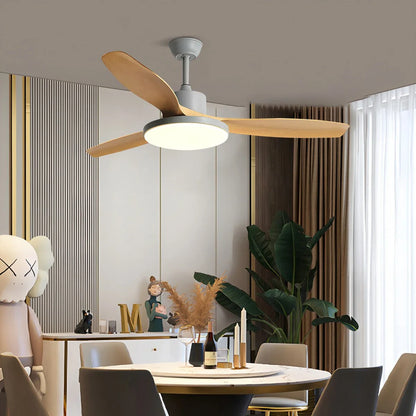 Eloer Scandi Reversible Ceiling Fan with Light