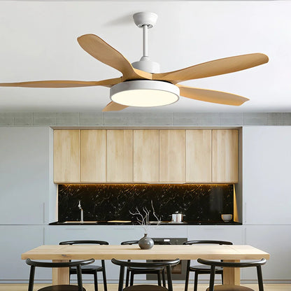 Eloer Scandi Reversible Ceiling Fan with Light