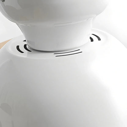 Eloer Scandi Wood Ceiling Fan Lamp for Children’s Room