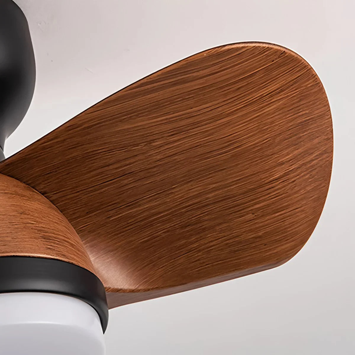 Eloer Small Flush Mount Ceiling Fan with Light