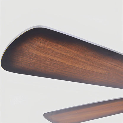 Eloer Vintage Wood Ceiling Fan Lamp for Living Room