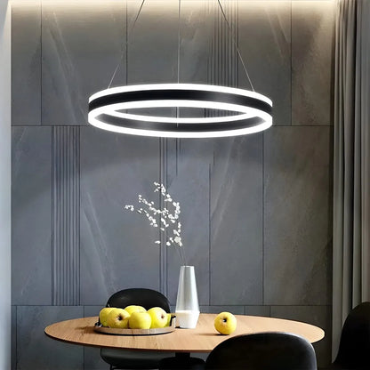 Eloer Circle Layered Living Room Chandelier