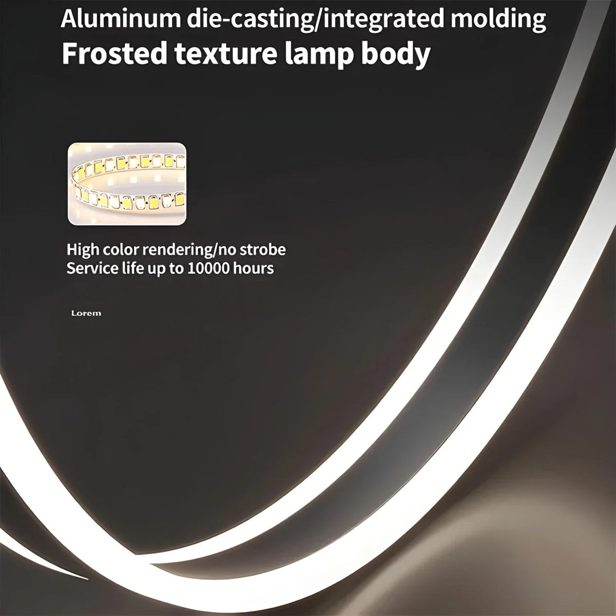 Eloer Circle Layered Living Room Chandelier