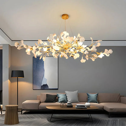 Eloer Gingko Chandeliers-B for Living Room