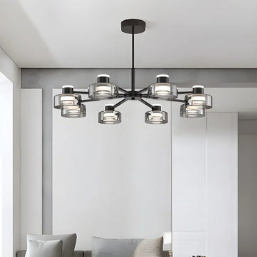 Eloer Light Luxury Creative Glass Chandelier