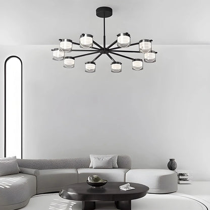 Eloer Light Luxury Creative Glass Chandelier