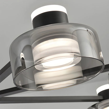 Eloer Light Luxury Creative Glass Chandelier