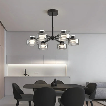 Eloer Light Luxury Creative Glass Chandelier