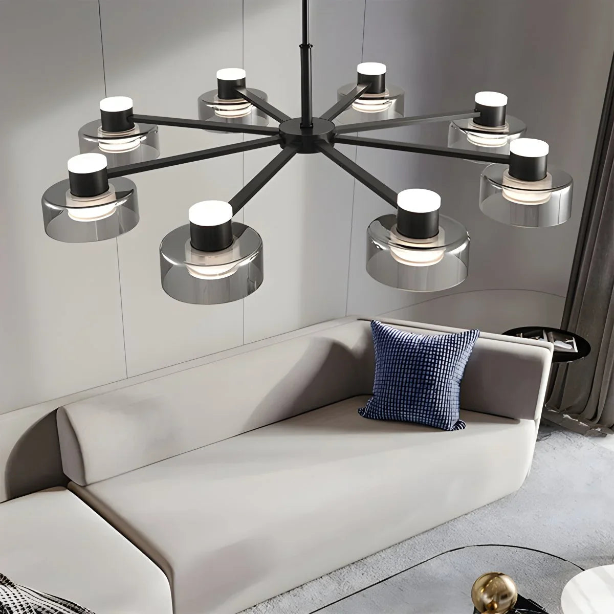 Eloer Light Luxury Creative Glass Chandelier