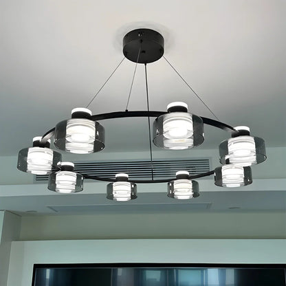 Eloer Light Luxury Creative Glass Chandelier