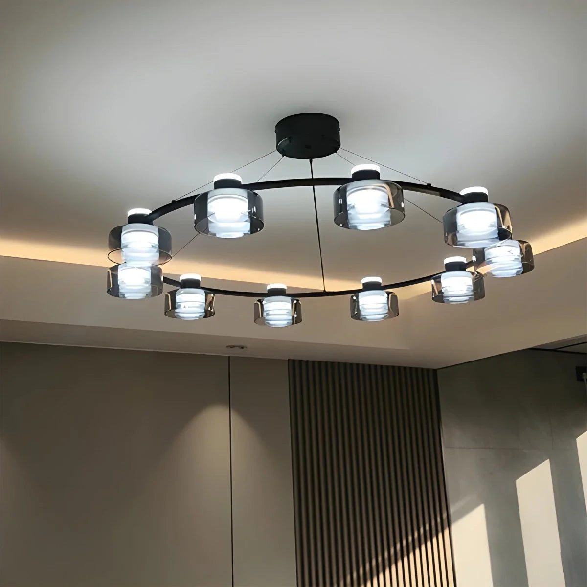 Eloer Light Luxury Creative Glass Chandelier