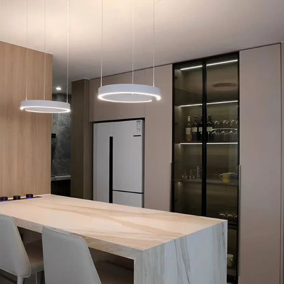 Eloer Modern Ring LED Chandelier for Living Room
