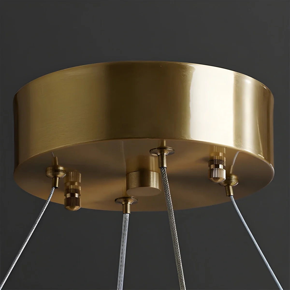 Eloer Water Pattern Glass Chandelier for Living Room