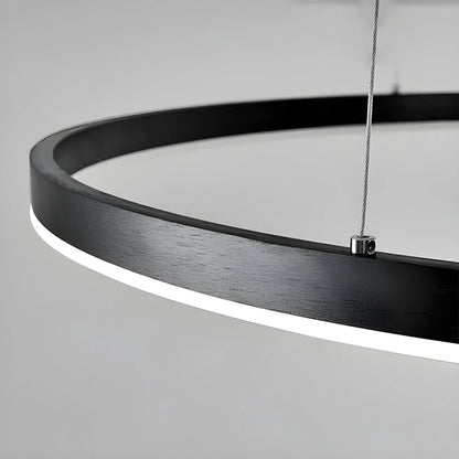 Eloer Modern Wireless Ring Chandelier Ceiling Lamp