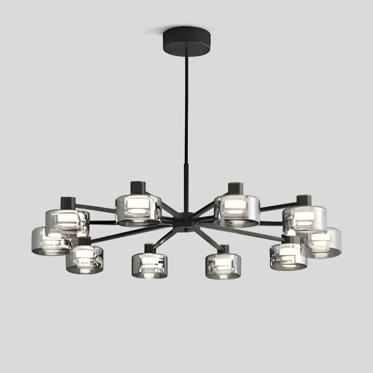 Eloer Light Luxury Creative Glass Chandelier
