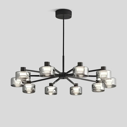 Eloer Light Luxury Creative Glass Chandelier