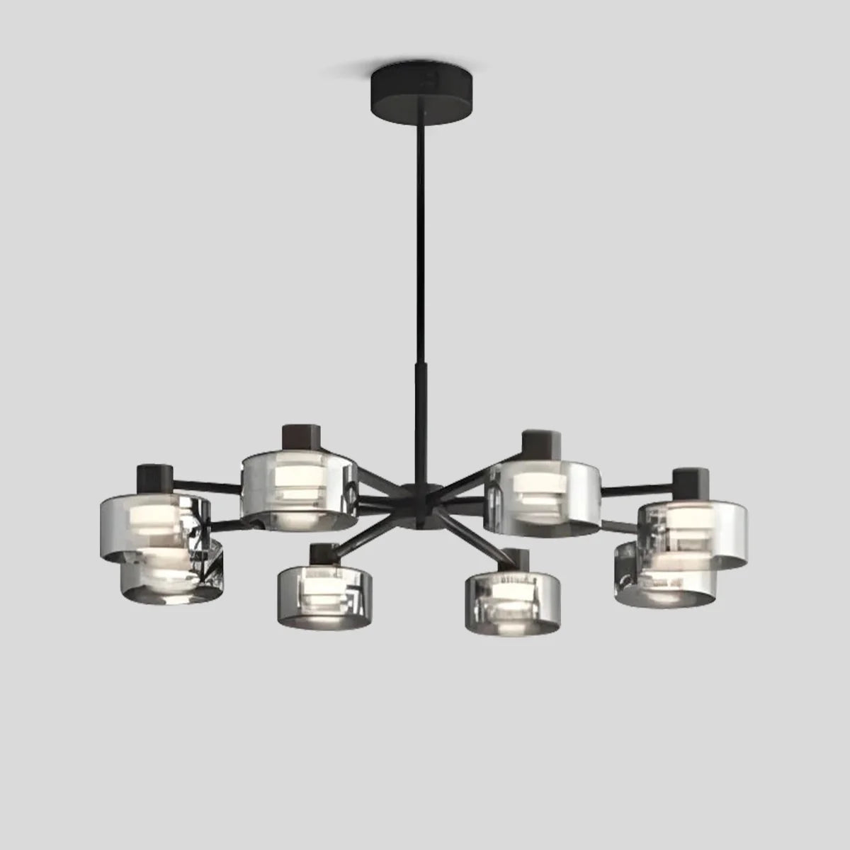 Eloer Light Luxury Creative Glass Chandelier