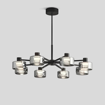 Eloer Light Luxury Creative Glass Chandelier