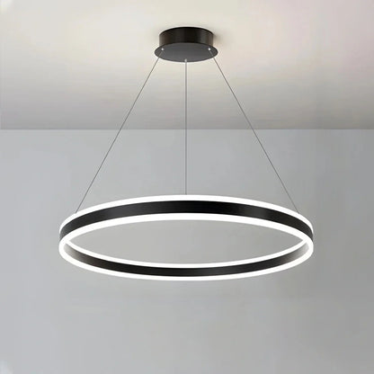 Eloer Circle Layered Living Room Chandelier