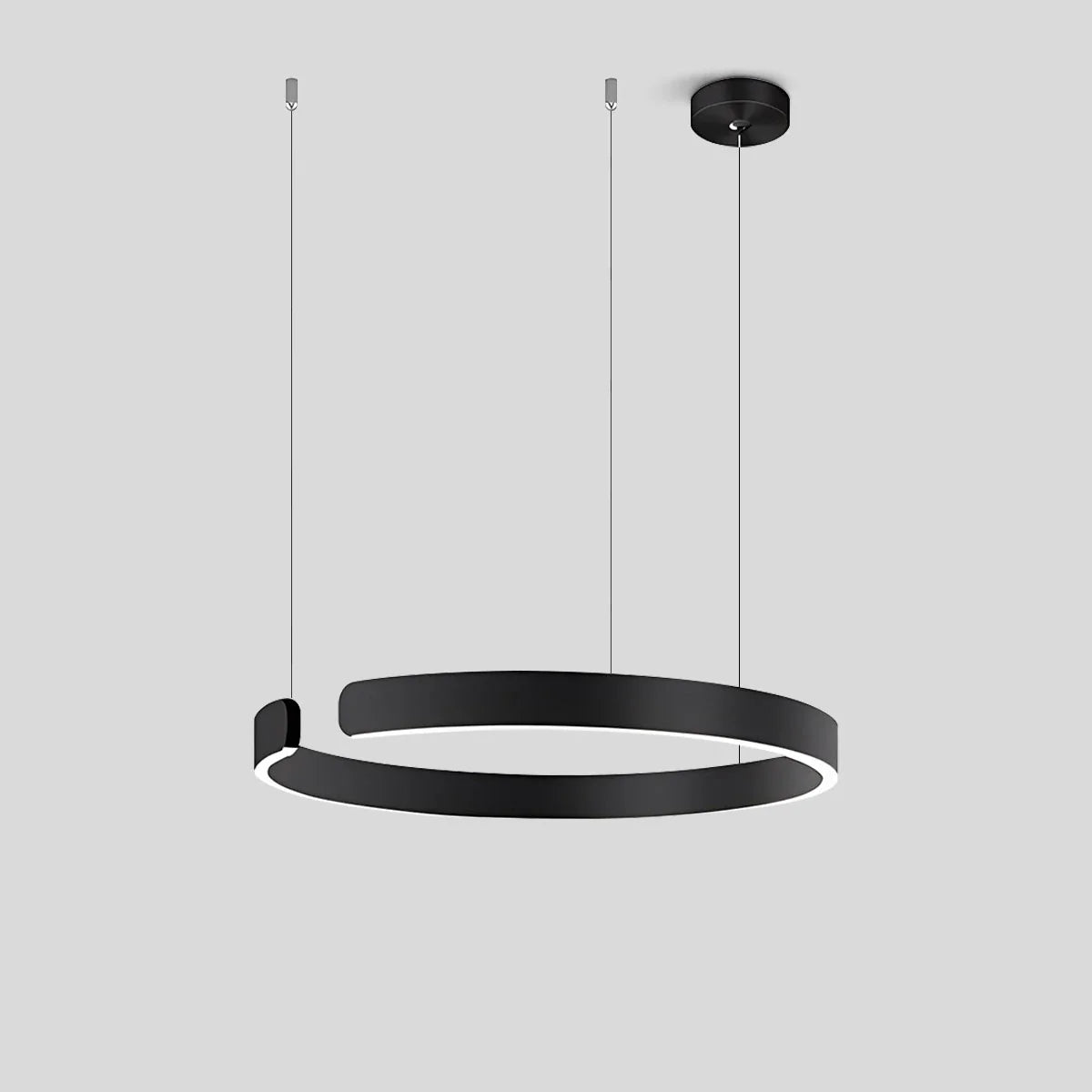 Eloer Modern Ring LED Chandelier for Living Room