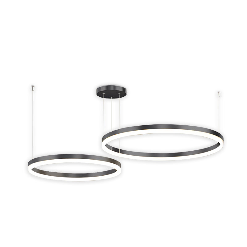 Eloer Modern Wireless Ring Chandelier Ceiling Lamp