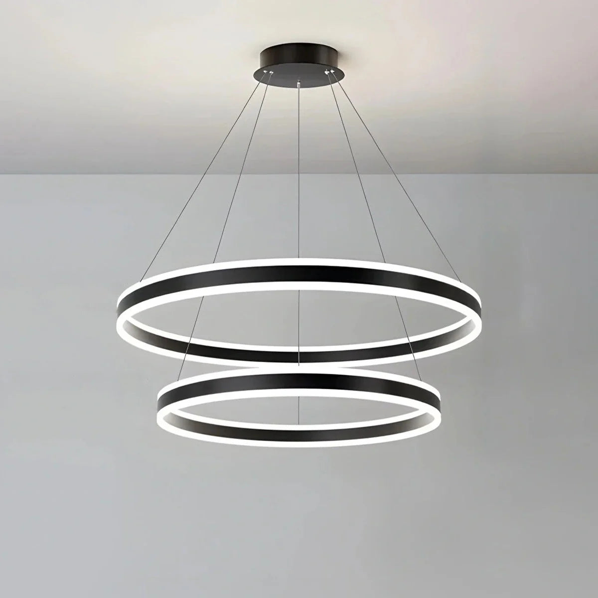 Eloer Circle Layered Living Room Chandelier