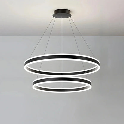 Eloer Circle Layered Living Room Chandelier