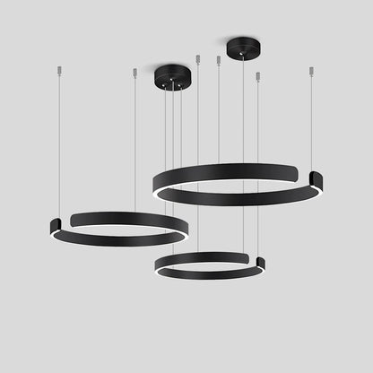 Eloer Modern Ring LED Chandelier for Living Room
