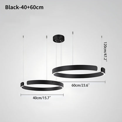 Eloer Modern Ring LED Chandelier for Living Room
