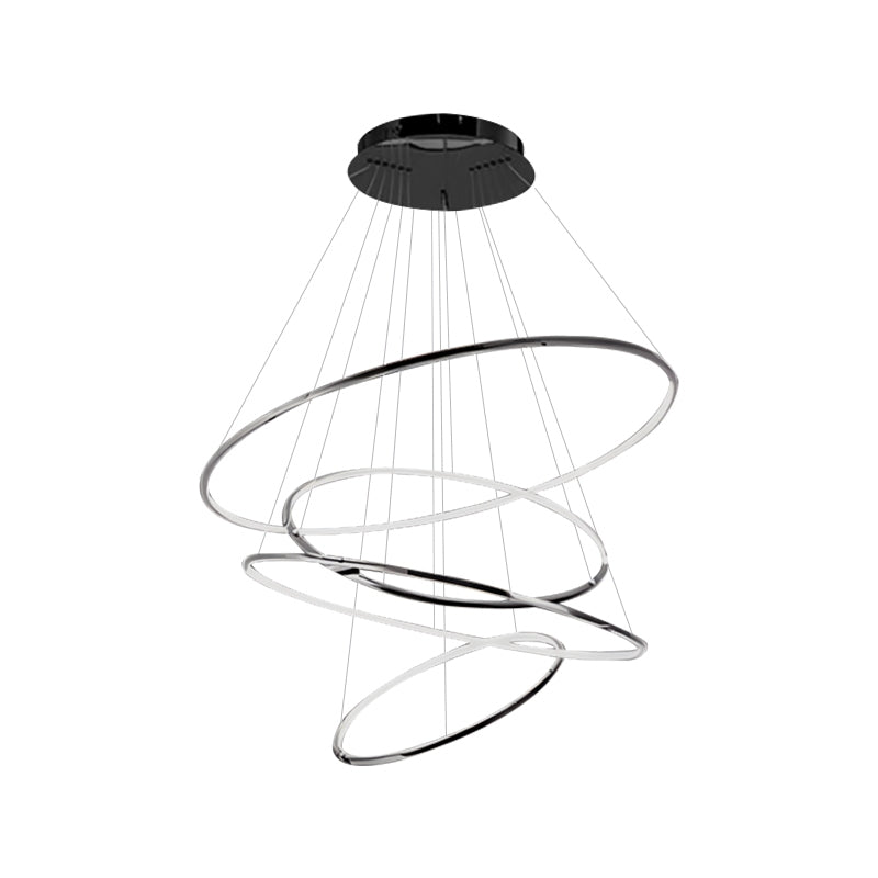 Eloer Large Tiered Ring Foyer Chandelier