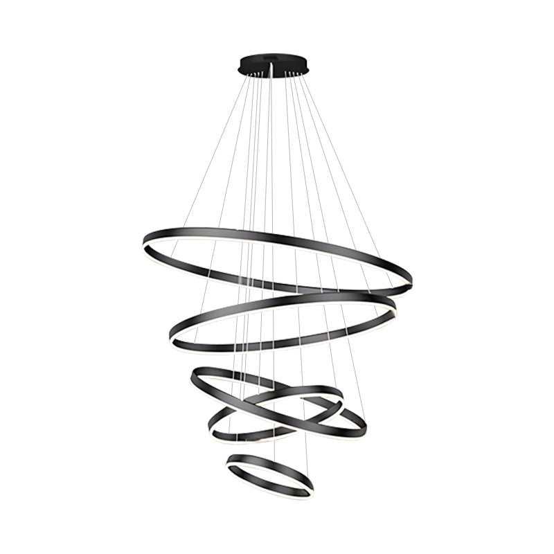 Eloer Tiered Ring Chandelier for Dining Room