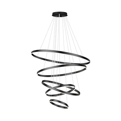 Eloer Tiered Ring Chandelier for Dining Room
