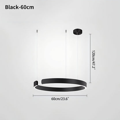 Eloer Modern Ring LED Chandelier for Living Room