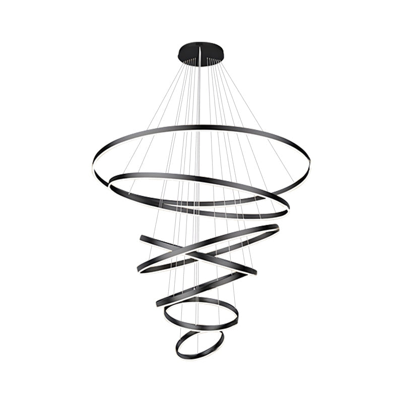 Eloer Tiered Ring Chandelier for Dining Room