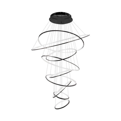 Eloer Large Tiered Ring Foyer Chandelier