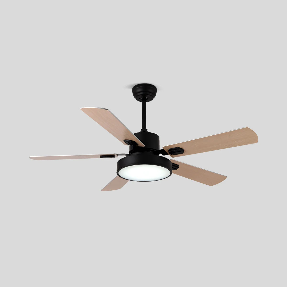 Eloer 5 Blade Vintage Ceiling Fan Light for Living Room