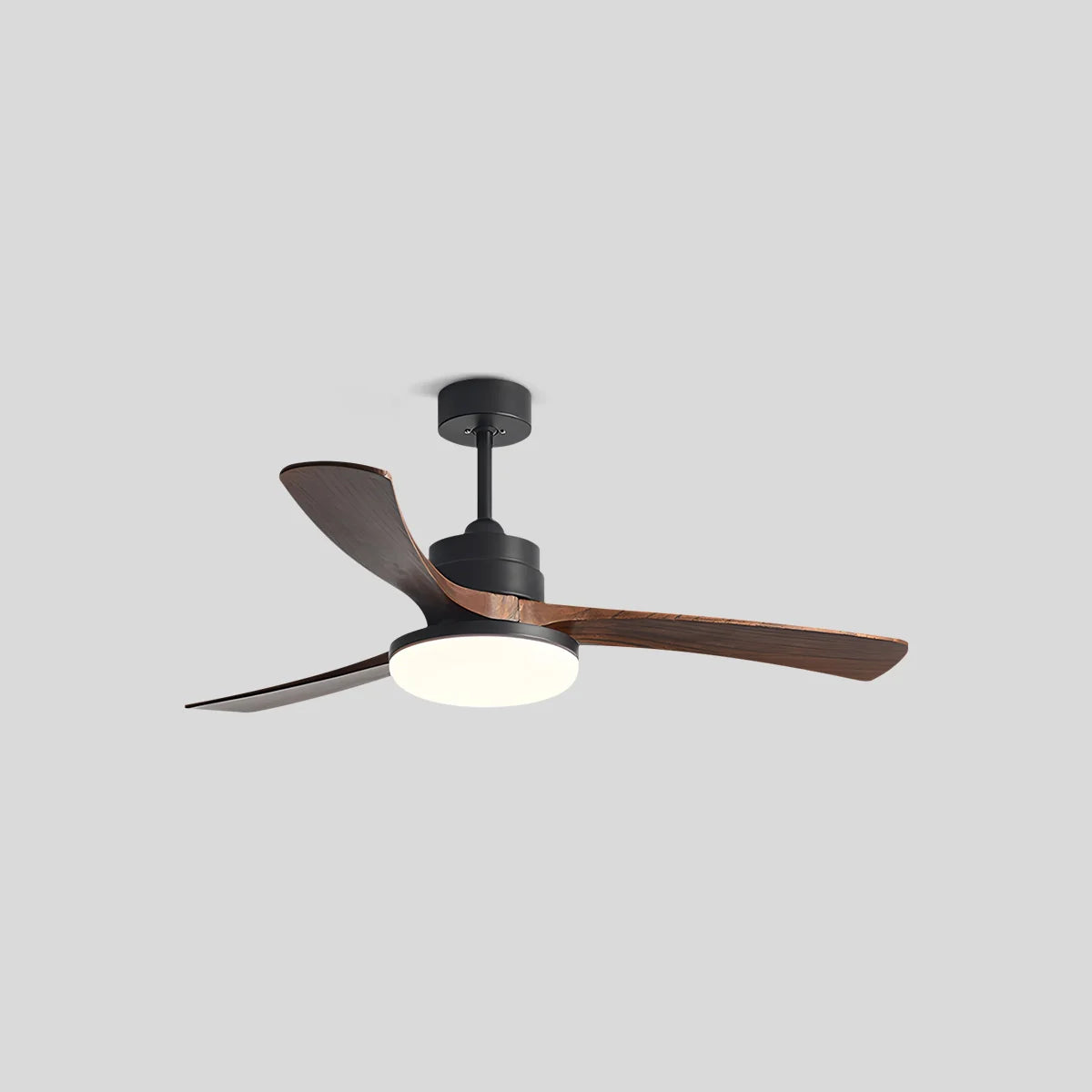 Luvori High Wind Solid Wood Ceiling Fan Light
