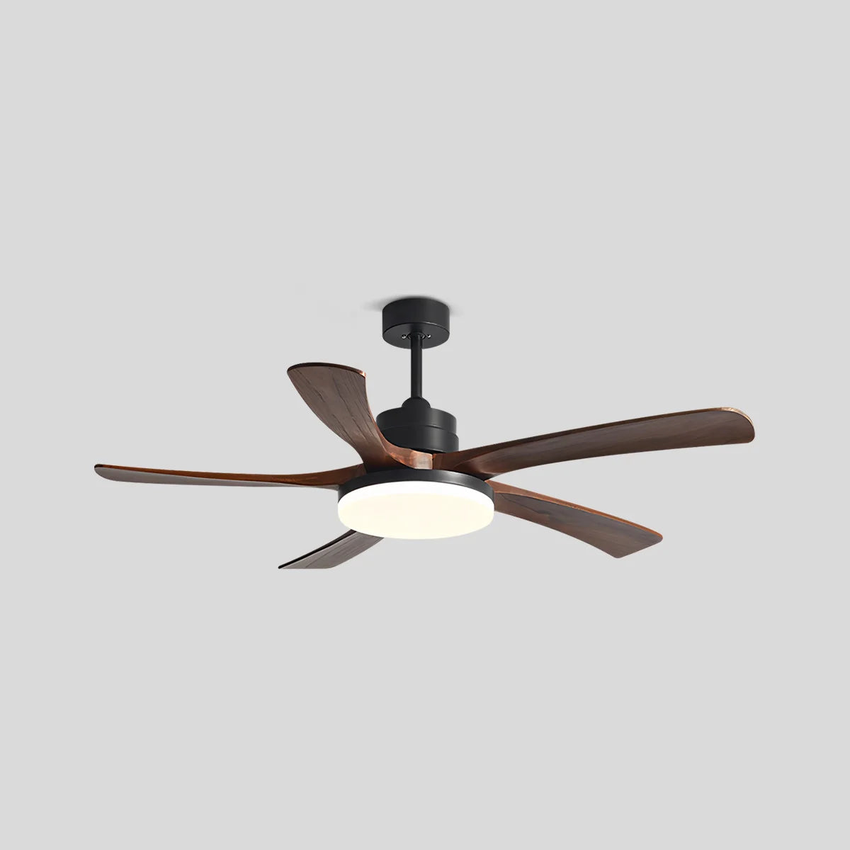 Luvori High Wind Solid Wood Ceiling Fan Light
