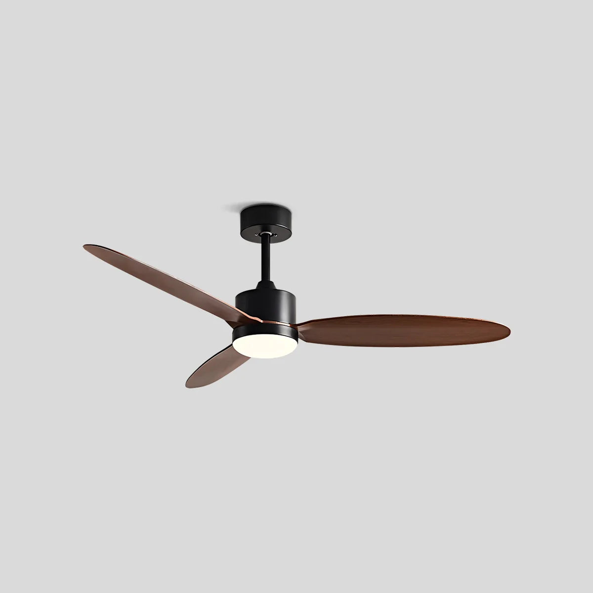 Eloer 3-Blade Ceiling Fan With Light for Bedroom
