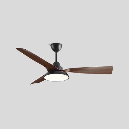 Eloer American Retro Ceiling Fan With Light