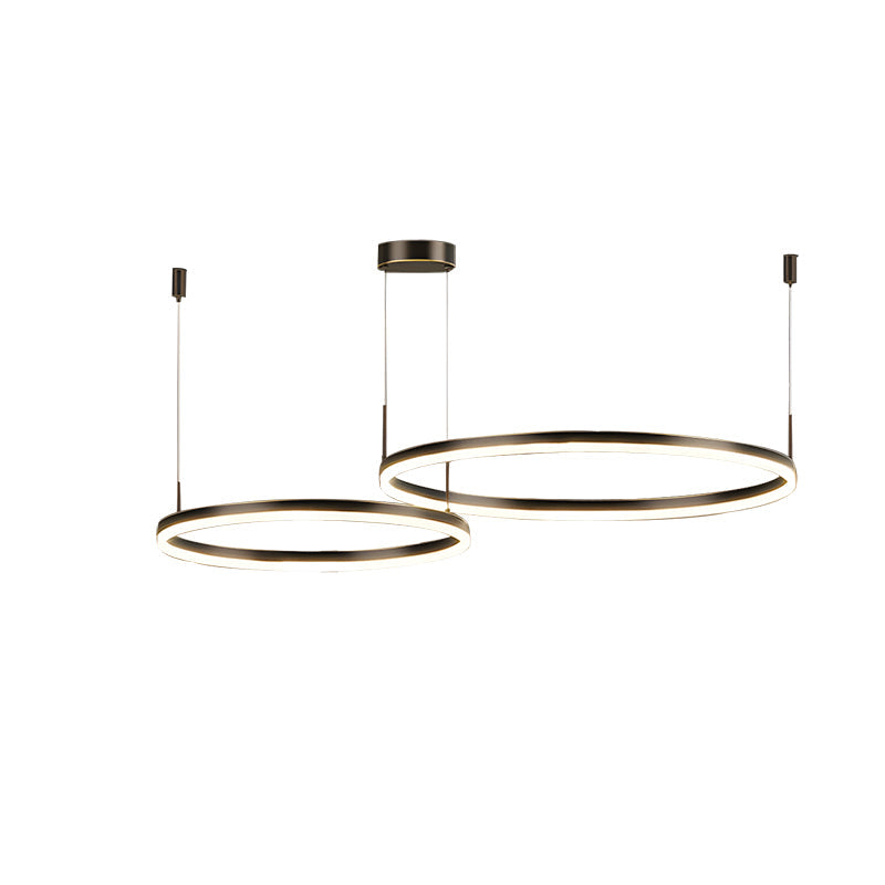Eloer Modern Wireless Ring Chandelier Ceiling Lamp